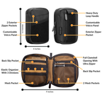 Tatle Gear D-Pack – Compact Tech & Everyday Organizer