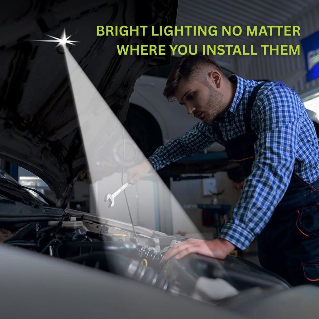 BUTTON LAMP Stick-On LED Utility Lights