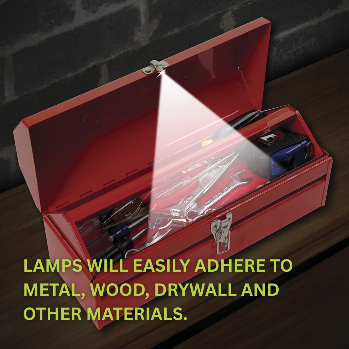 BUTTON LAMP Stick-On LED Utility Lights
