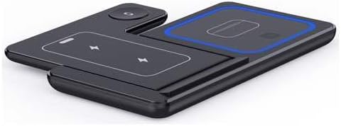 3-in-1 Foldable Wireless Charging Station with LED Light