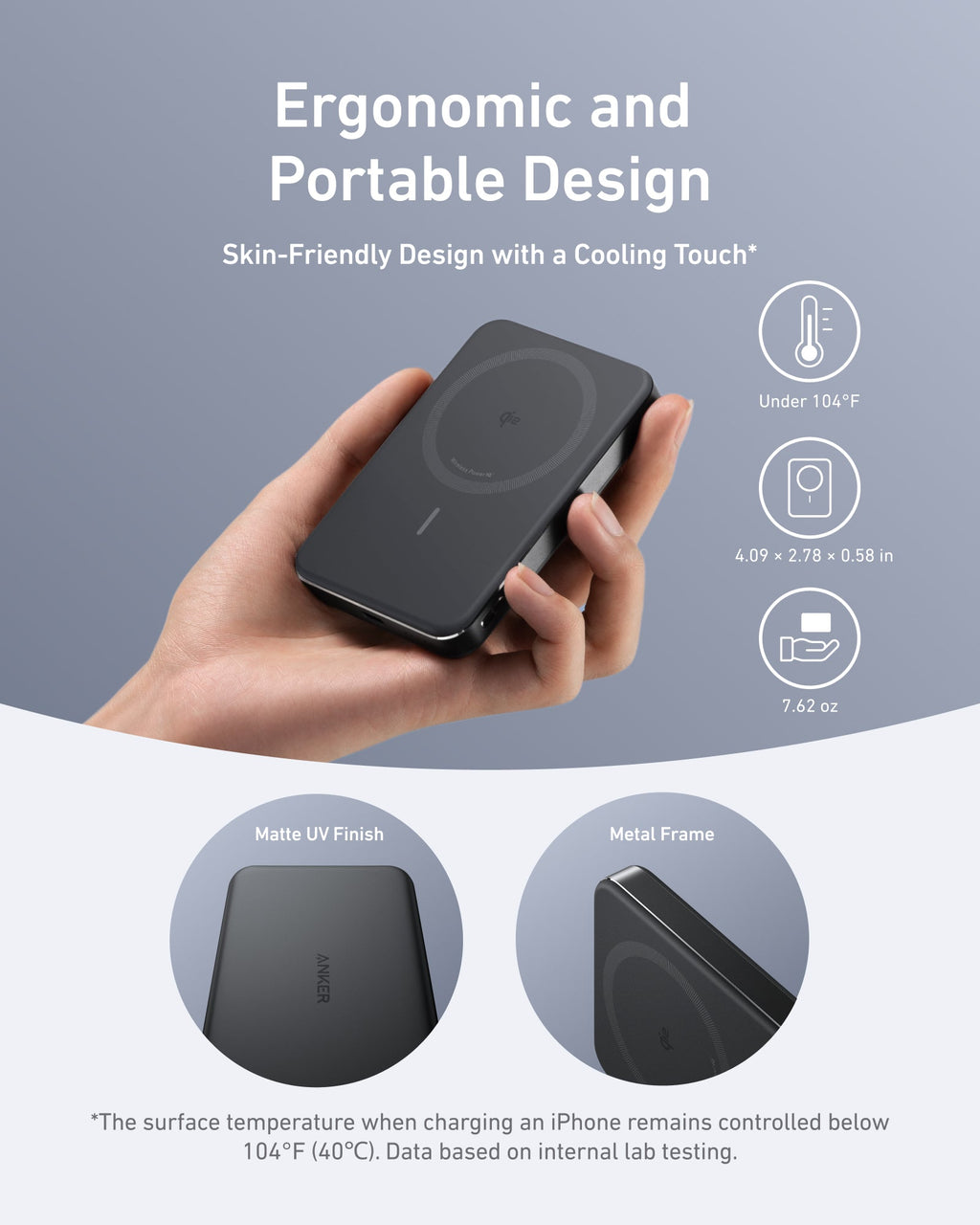 Anker MagGo Power Bank 10K – Slim Magnetic Charger