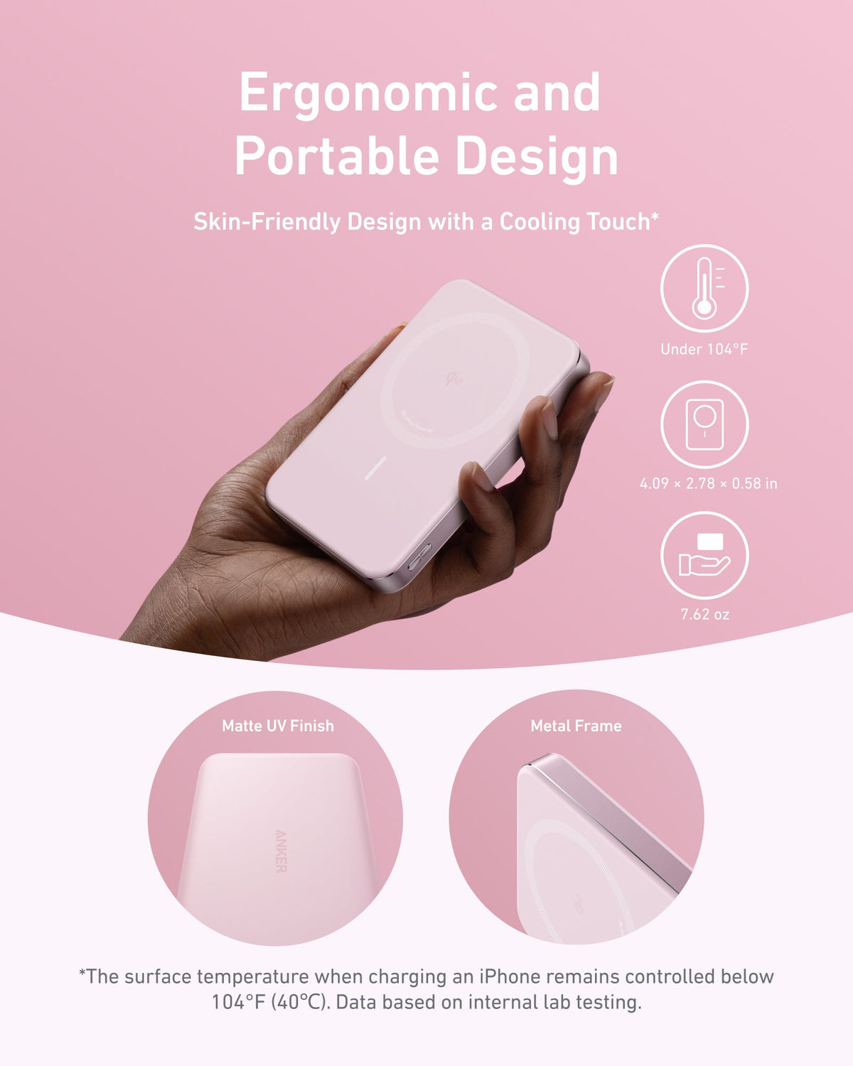 Anker MagGo Power Bank 10K – Slim Magnetic Charger