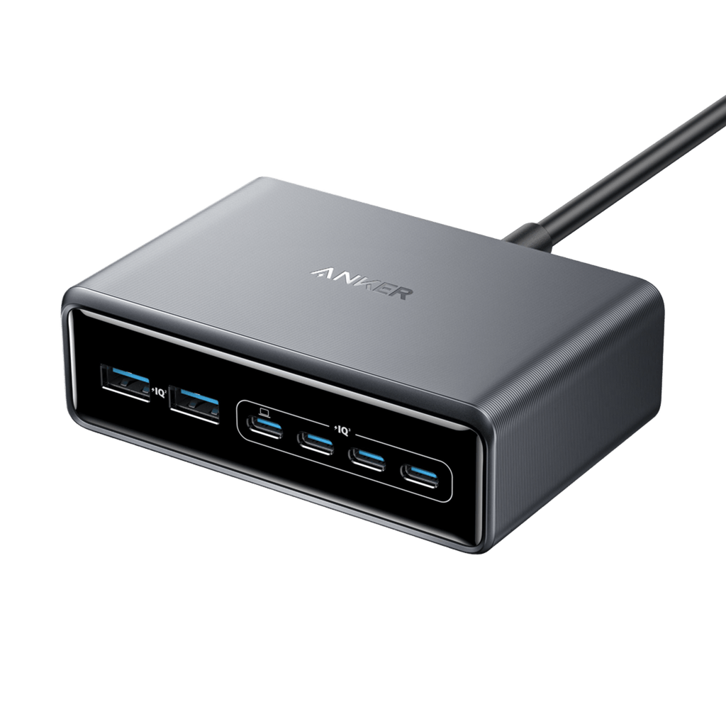 Anker Prime 200W GaN Charger – 6-Port Charging Station