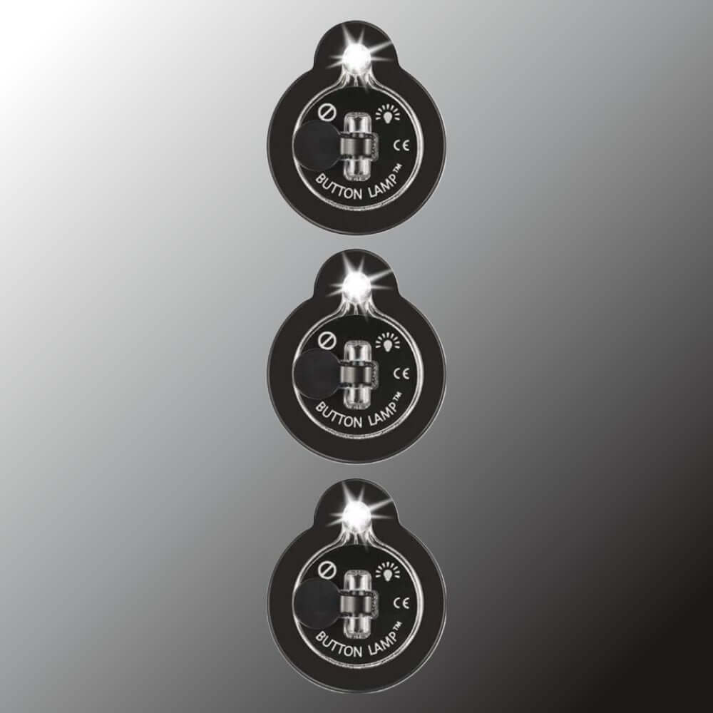 BUTTON LAMP Stick-On LED Utility Lights