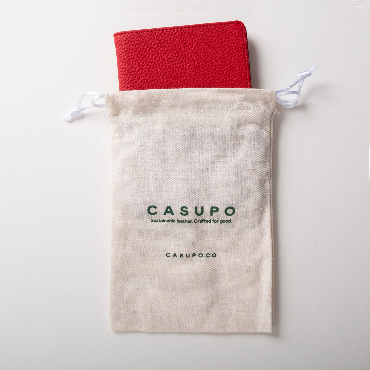 CASUPO Leather RFID Passport Wallet