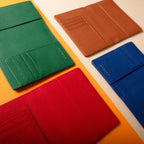 CASUPO Leather RFID Passport Wallet