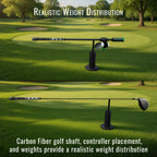 DeadEyeVR DriVR Elite – Weighted VR Golf Club