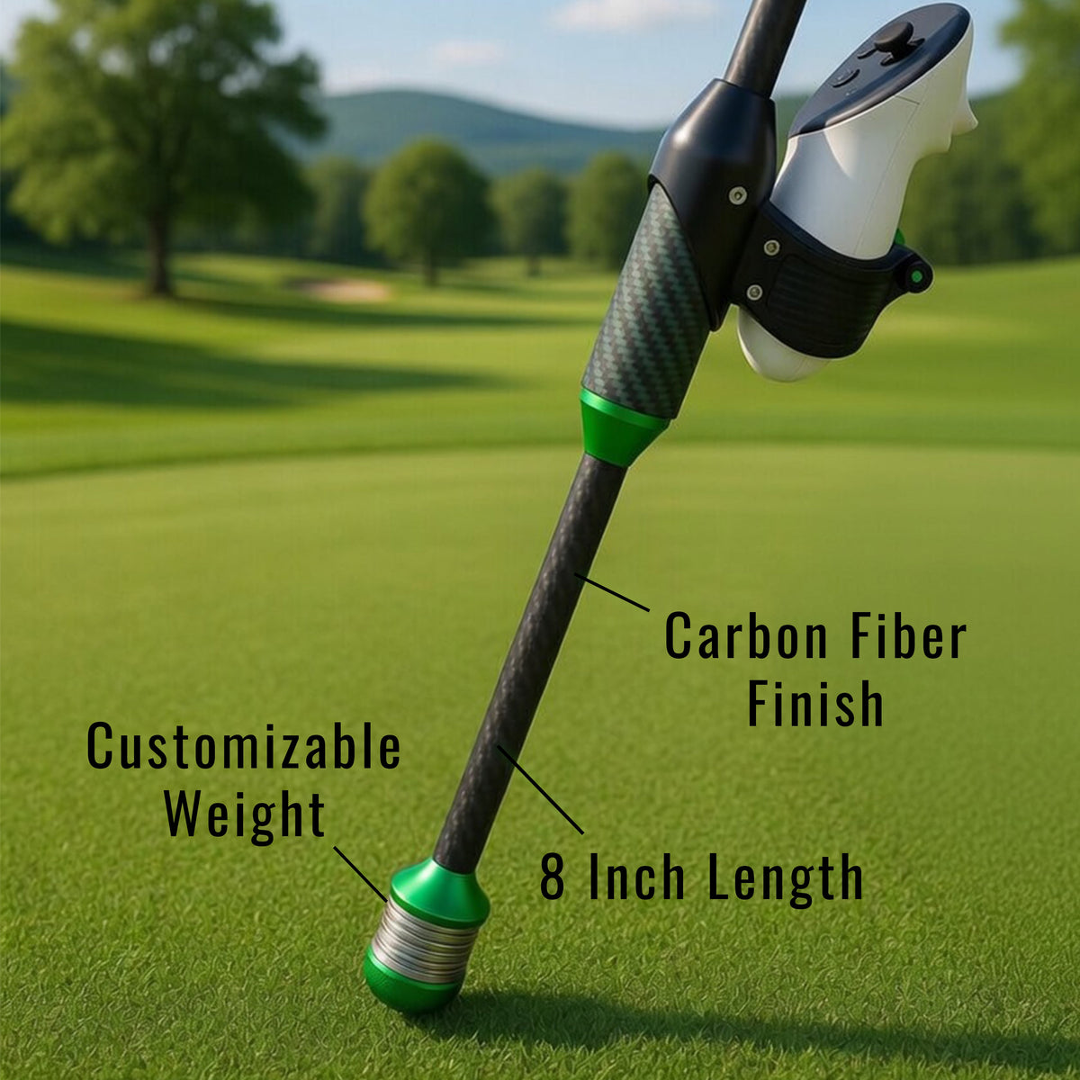 DeadEyeVR DriVR Elite – Weighted VR Golf Club