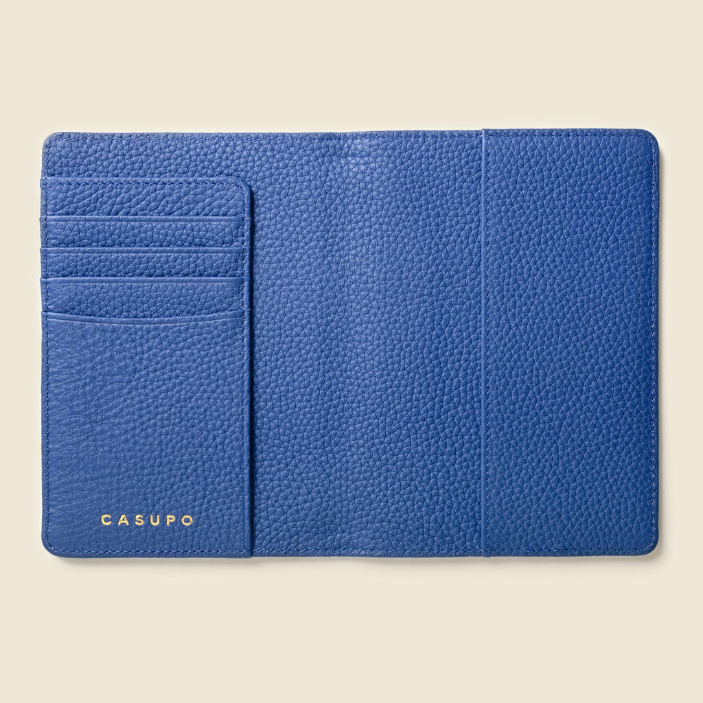 CASUPO Leather RFID Passport Wallet