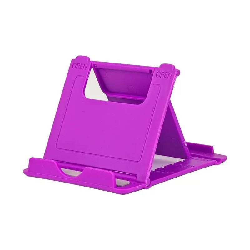 Soporte plegable para teléfono y tableta: soporte ajustable de escritorio