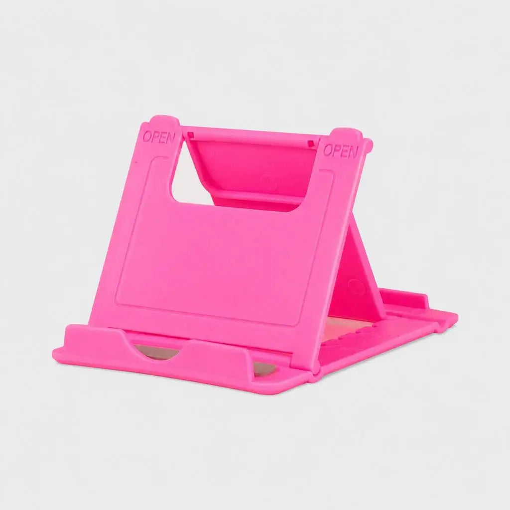 Soporte plegable para teléfono y tableta: soporte ajustable de escritorio