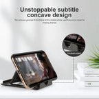 Soporte plegable para teléfono y tableta: soporte ajustable de escritorio