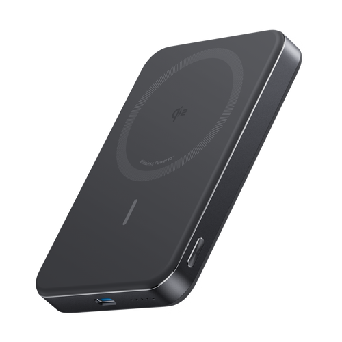 Anker MagGo 10K slim magnetic power bank shown in a product view.