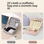 Travel Cable Organizer Pouch – Large Capacity Tech Bag