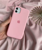 Candy Pink Silicone iPhone Case – Soft-Touch Protection