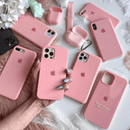 Candy Pink Silicone iPhone Case – Soft-Touch Protection